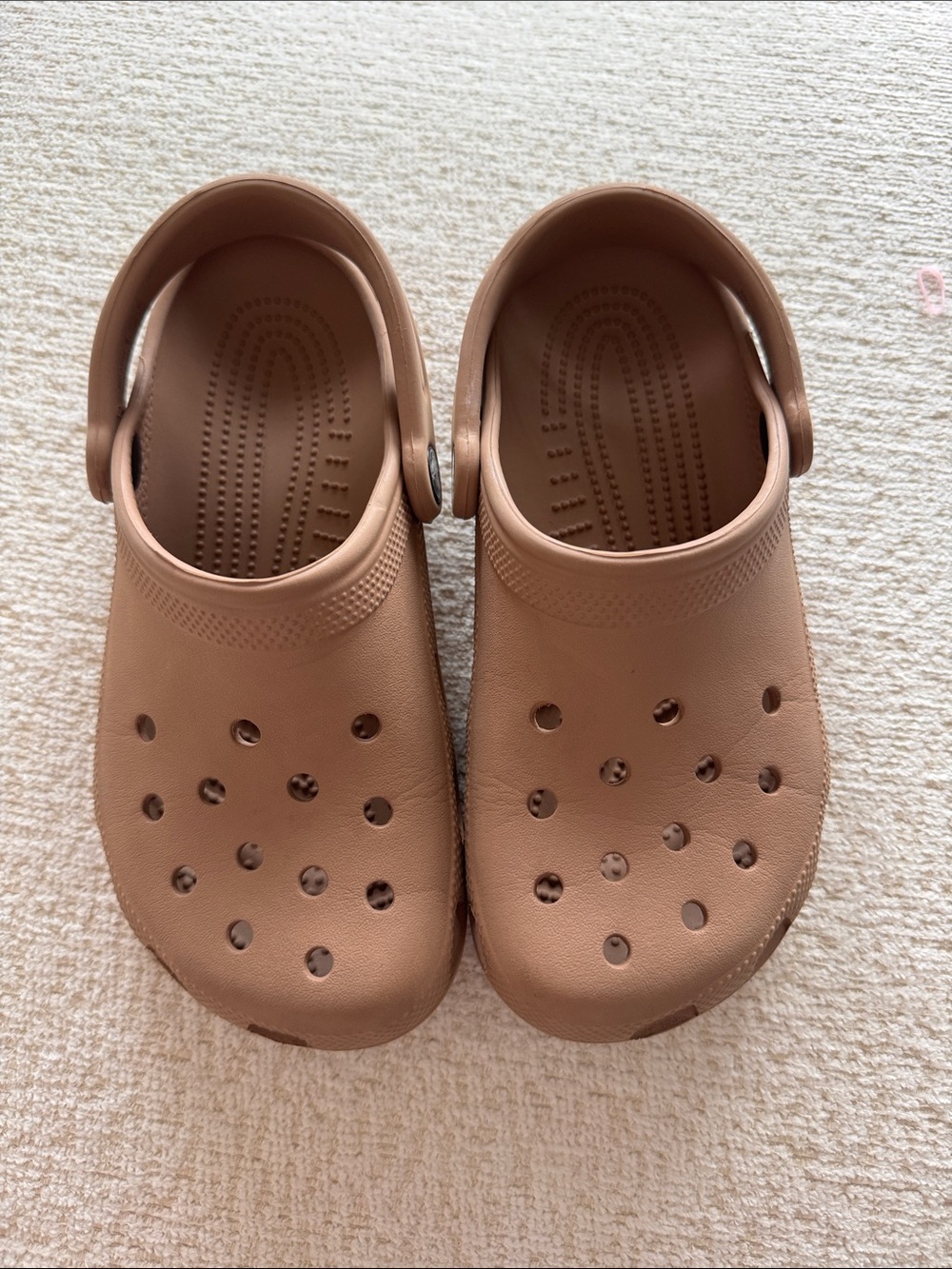 CROCS Kids Classic Clog in Brown Tan
